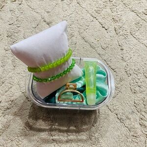 Green Luxe Mini Accesories Gift Box